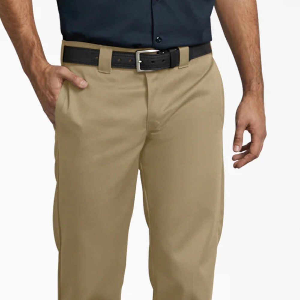 Dickies LP837 Slim Fit Work Pants Unhemmed Desert Sand
